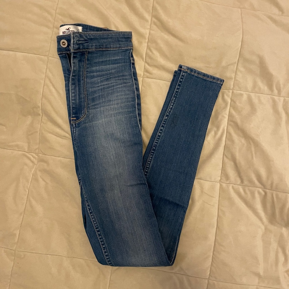 Hollister super high waisted jeggings